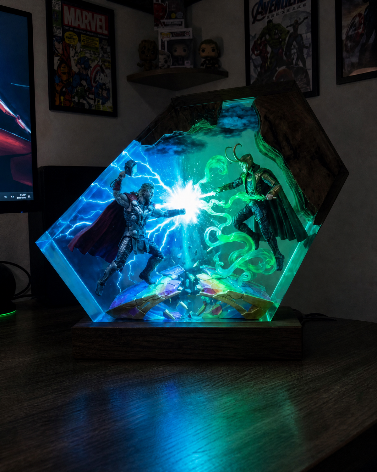 SuperHero Lamps