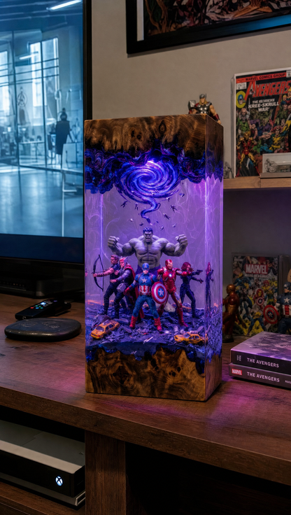 SuperHero Lamps