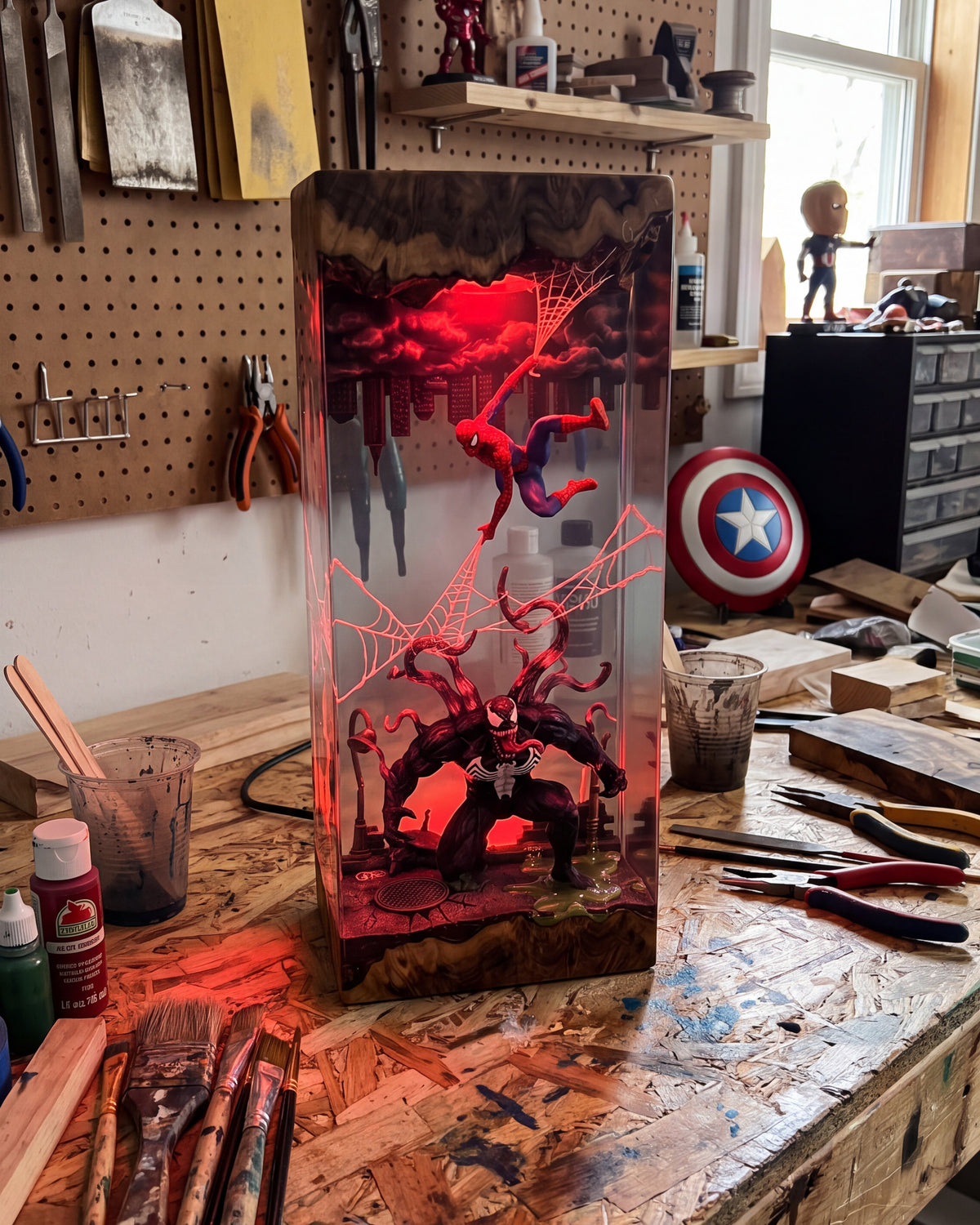 SuperHero Lamps